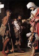 SCHEDONI, Bartolomeo The Charity oil painting on canvas
